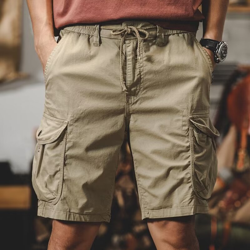 Casual Athletic Loose-fitting Straight-leg Capri Pants
