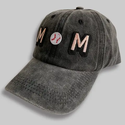 Baseball Mother Letter Embroidered Cap Men and Women Sports