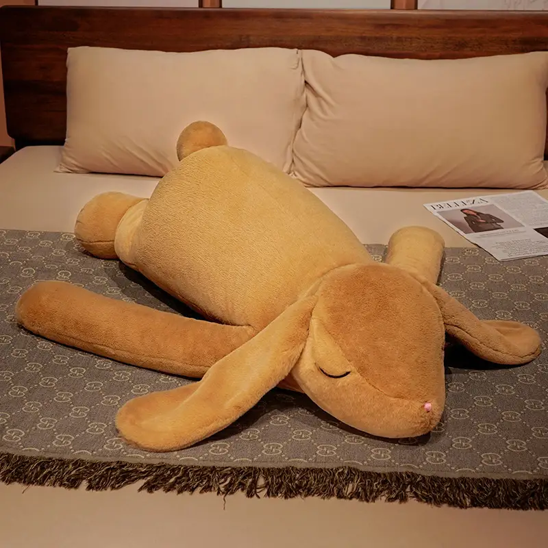 Long Rabbit Doll Plush Toy Leg Clip Long Cushion