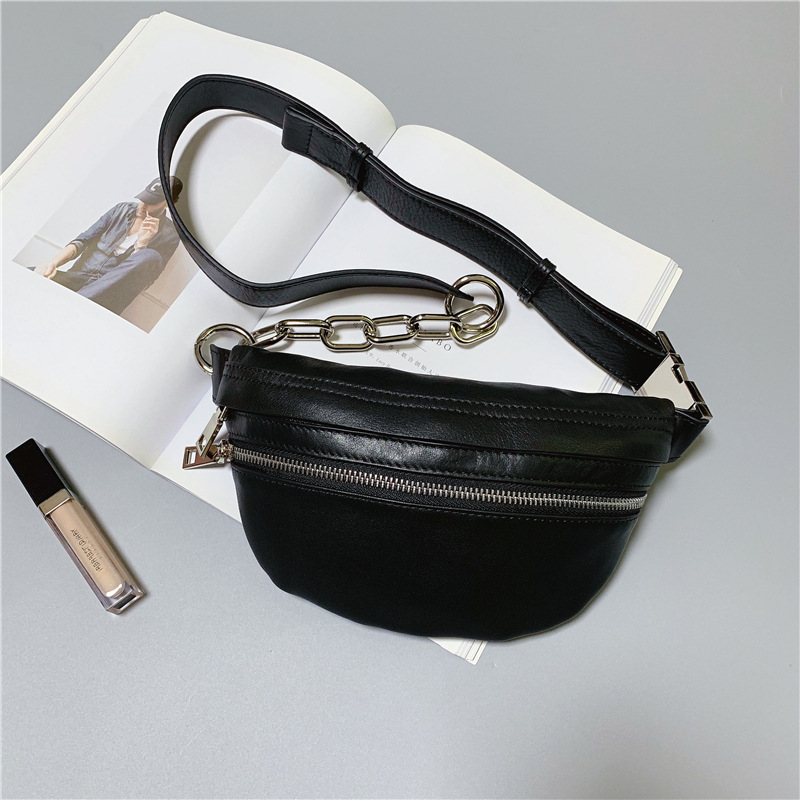 Title 6, Womens Leather Crossbody Semicircle Saddle Bag...