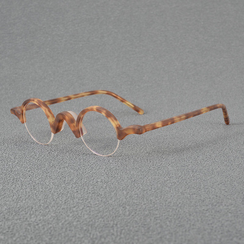 Women’s Fashion Retro Blue Light Blocking Round Glasses