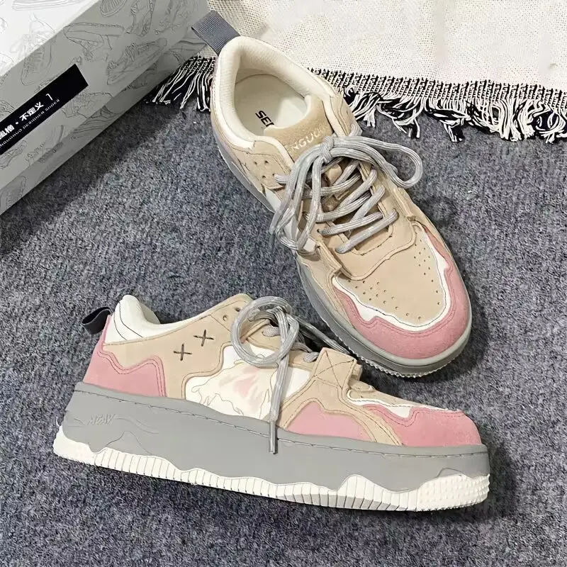 Retro Student Sneakers for Women