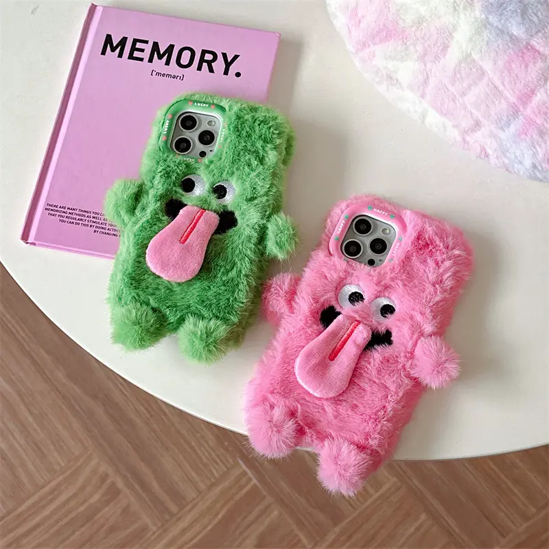Funny Sticking Tongue Out Cartoon Plush