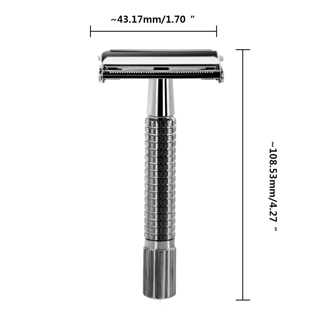 Mens Vintage Manual Razor Shaving Knife Hair-cutting Blade — foto 6