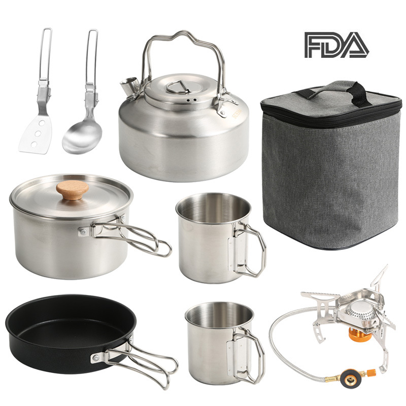 Outdoor Cookware Suit