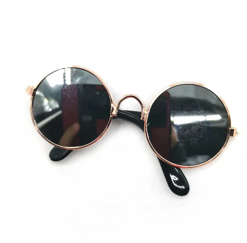 Pet Glasses Cool Eccentric Personality - Silver Reflective
