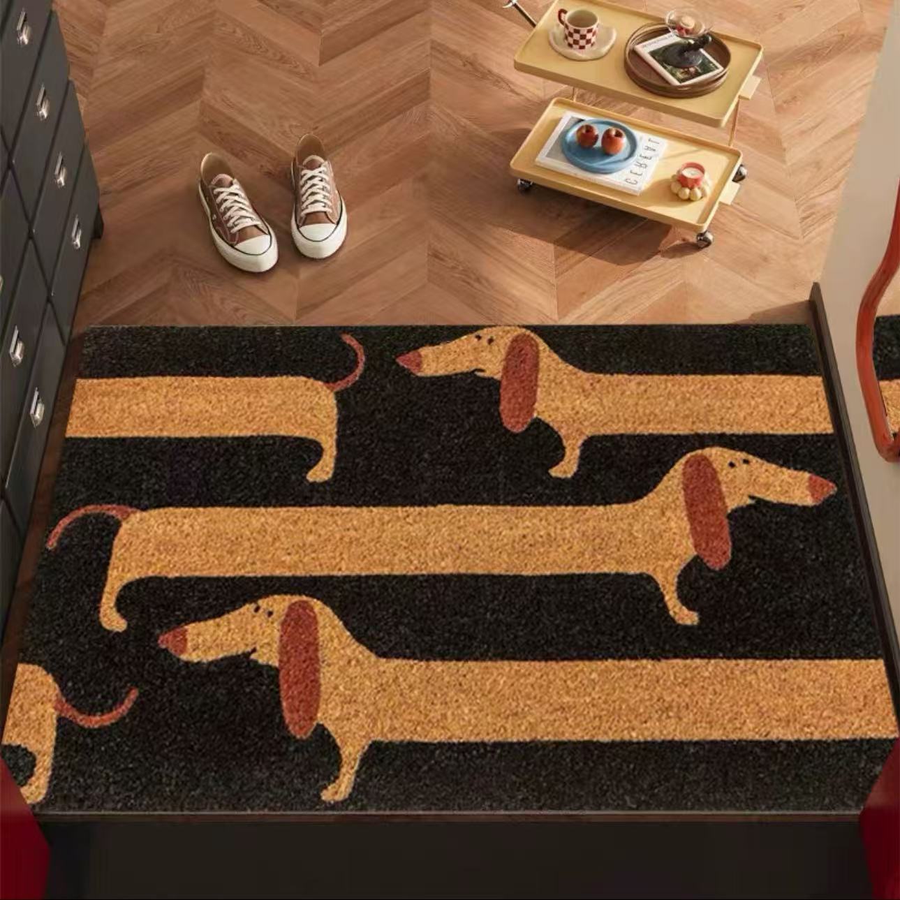 Cartoon Dust Mat Home Use