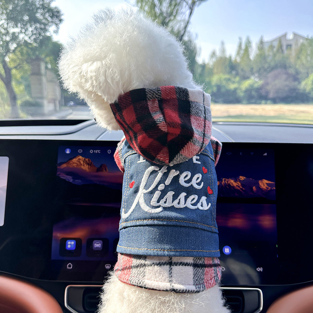 Dog And Cat Clothes Stylish Denim Outfits For Pets detail photo 20