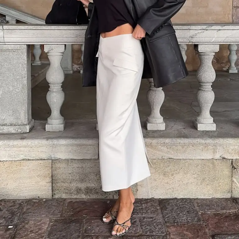 Women's All-Match Casual Long A-Line Skirt