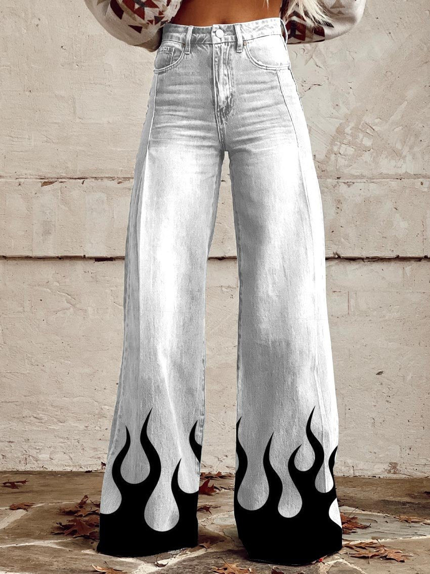 Women's Flared Thin Casual Pants - Image 16