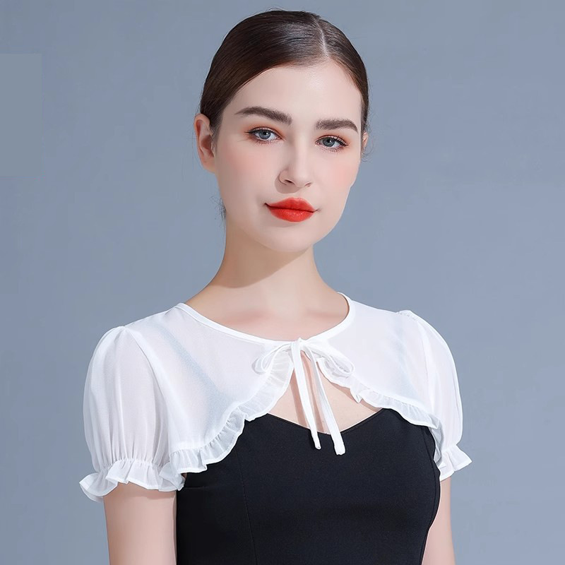 Womens Summer All Match Short Sleeved Lace Up Waistcoat