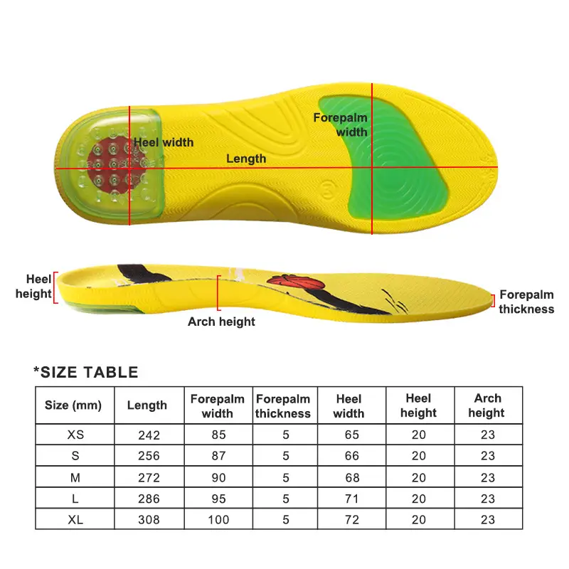 High-elasticity Shock-absorbing Running And Jumping Insole