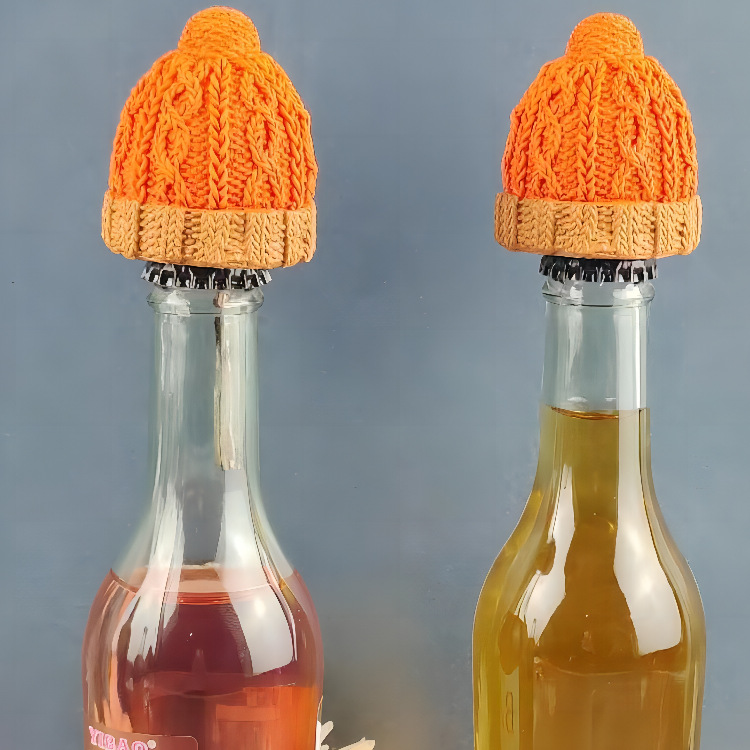 Title 3, Creative Christmas Hat Resin Beer Bottle Opener