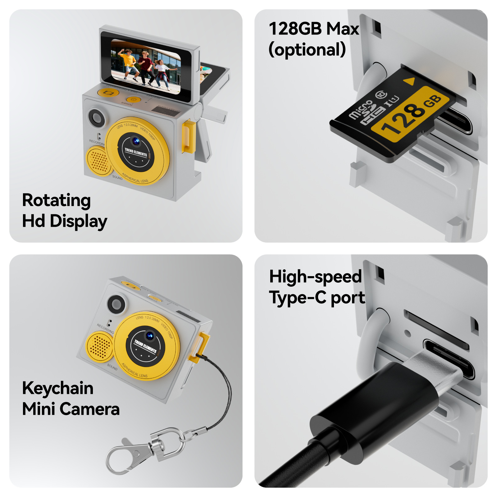 Mini HD Camera For Photos And Videos