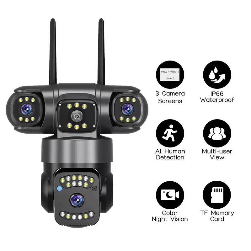 Home Camera Connects To Your Phone For Remote High-definition Video And Two-way Audio
