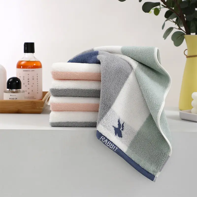 Soft Jacquard Face Towel