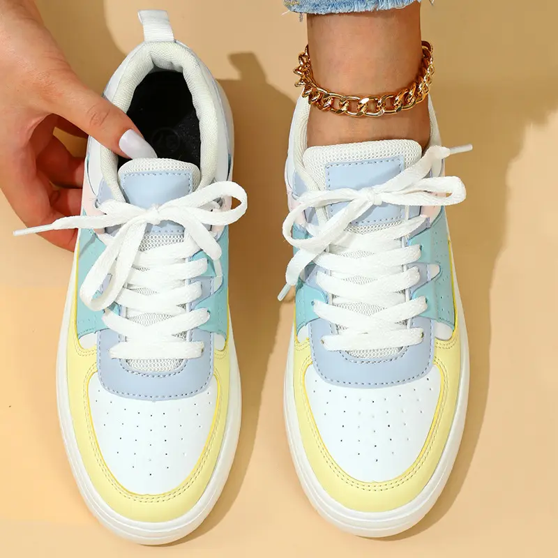Trendy Fashion Couple Platform Sneakers Soft Bottom
