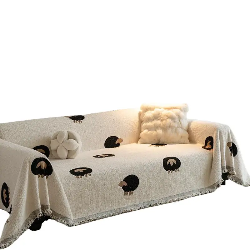 New One-piece Sofa Cover That Fully Covers The Sofa
