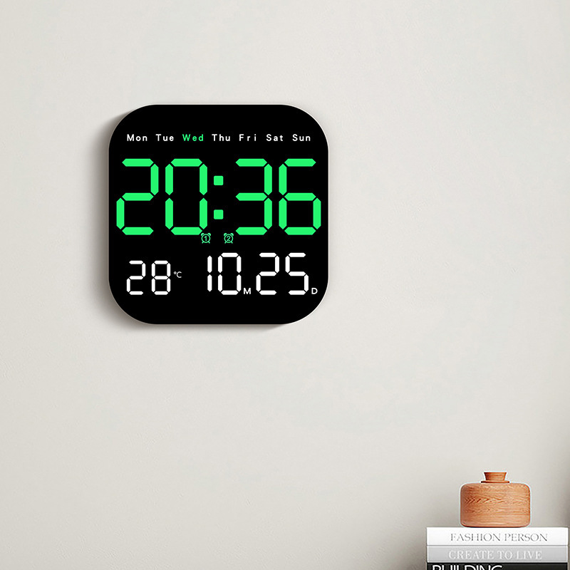 Multifunctional Clock LED Electronic Clock Living Room - Image 1