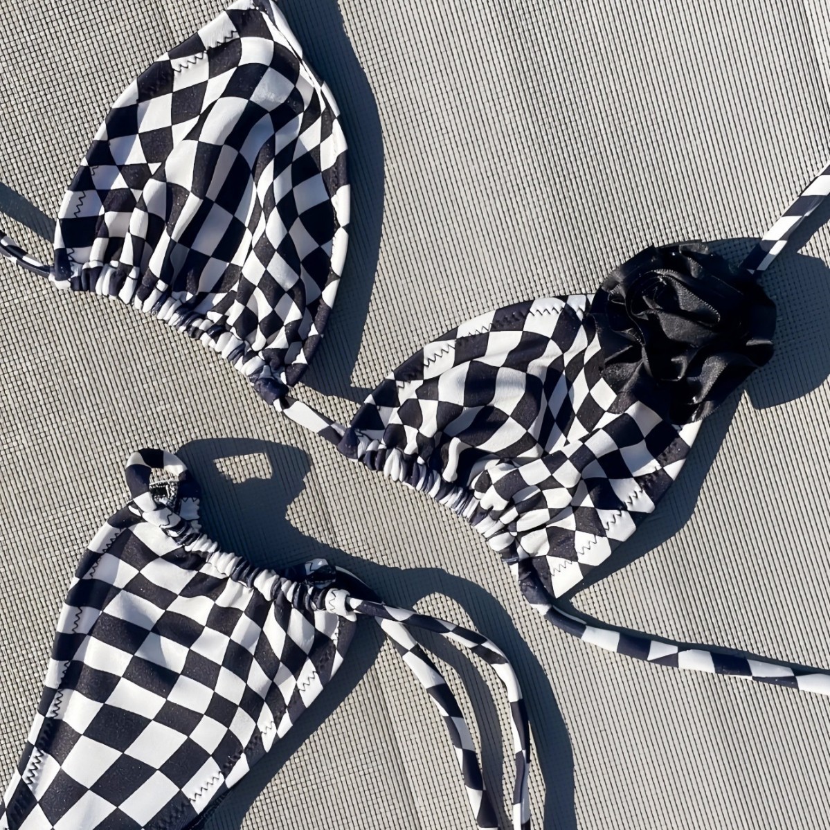 Beach Sexy Womens Cotton American-Style Swimsuit