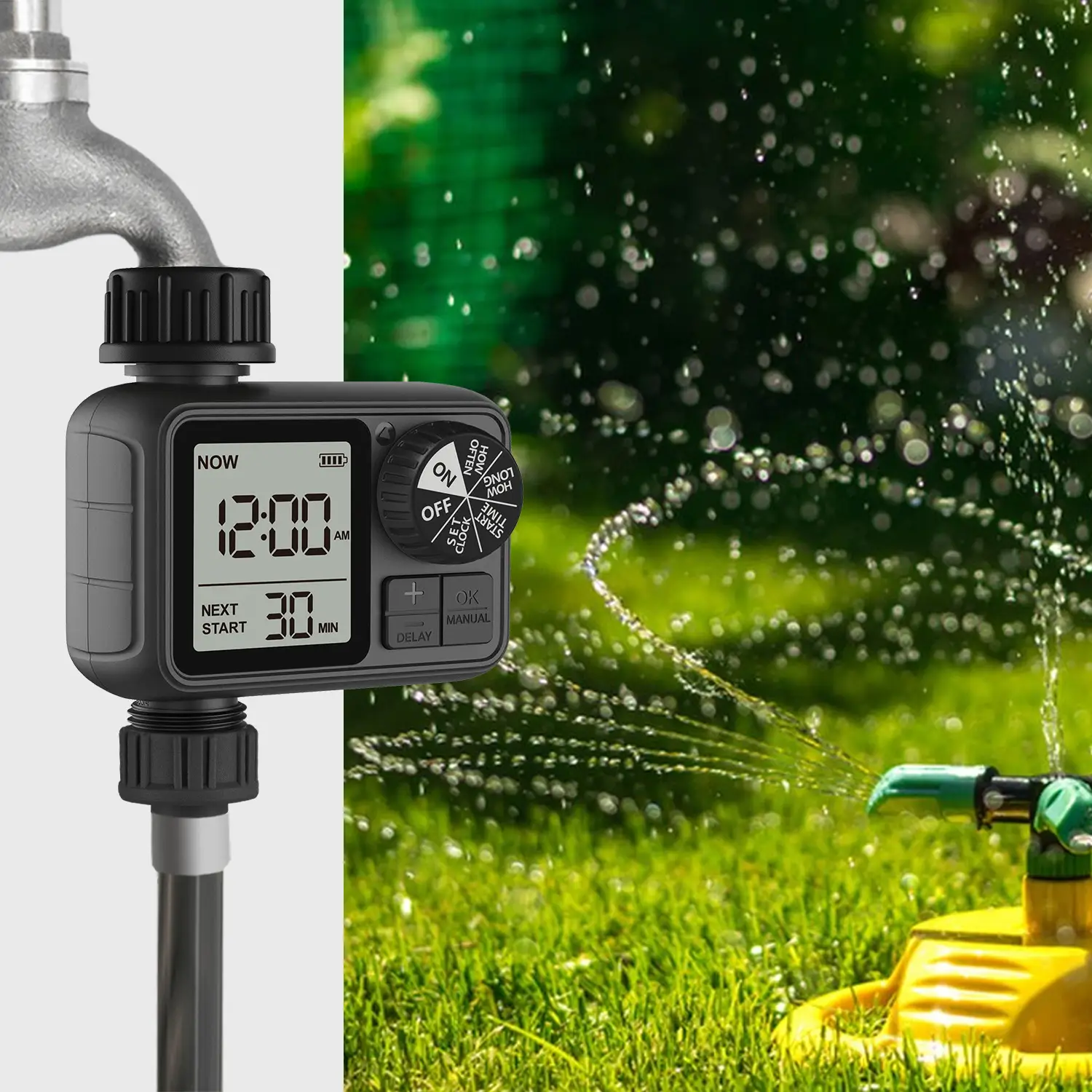 Single-out Knob Timing Irrigator Automatic Watering Device