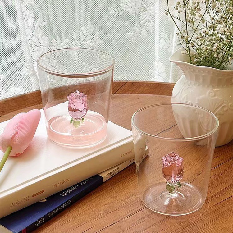 Pink Rose Cup