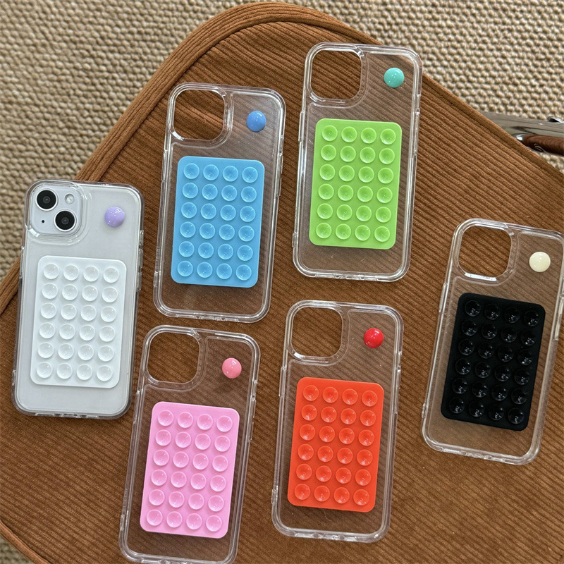All Around Protective Phone Case With A Decompression Suction Cup GREEN Apple 14