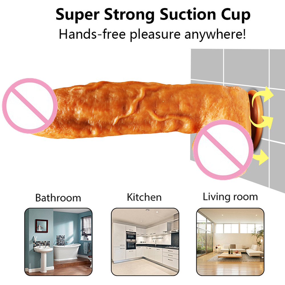 Women's Fashion Simple Simulation Silicone Dildos 10