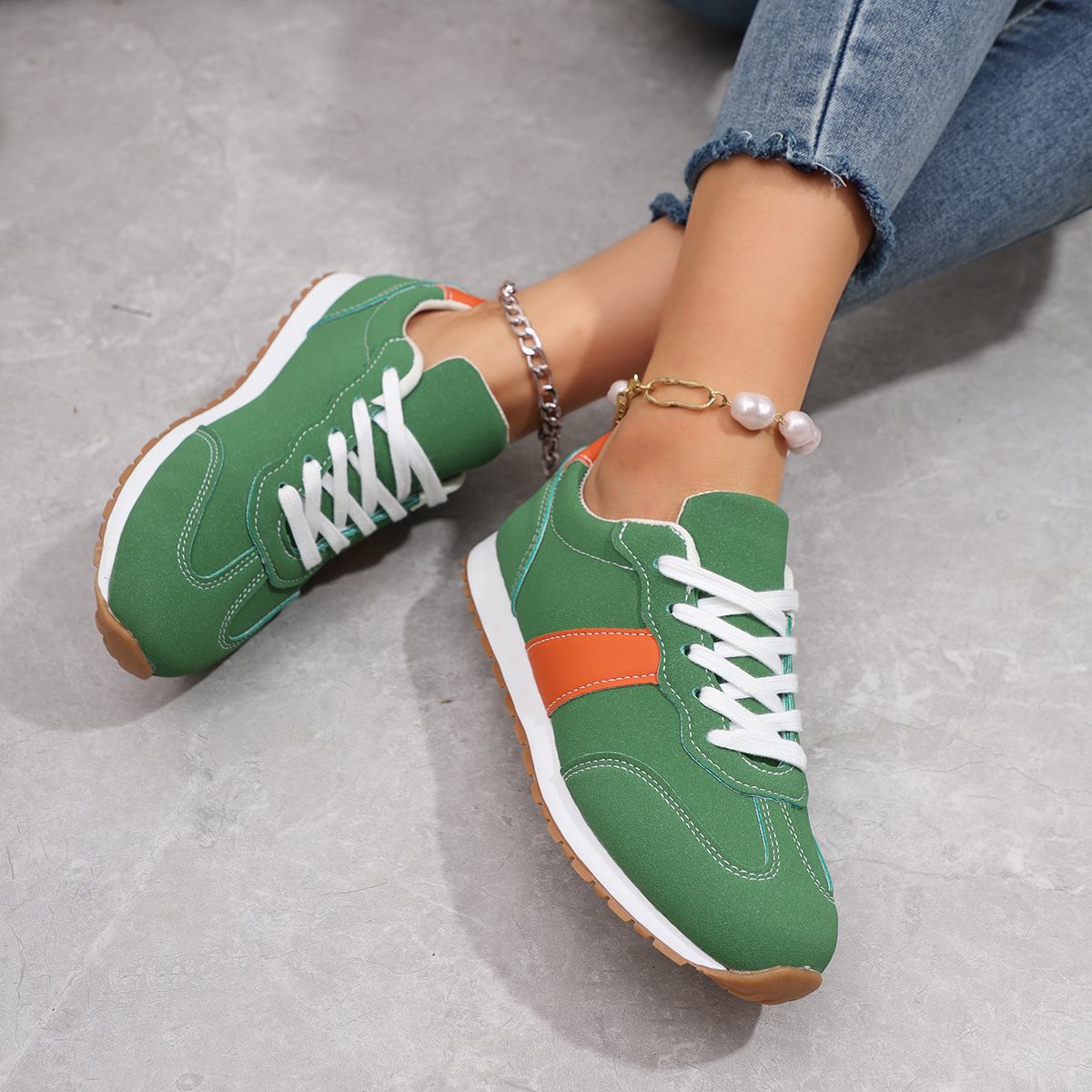 round toe casual shoes women