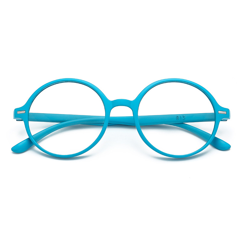 HD Resin Large Frame Round Reading Glasses