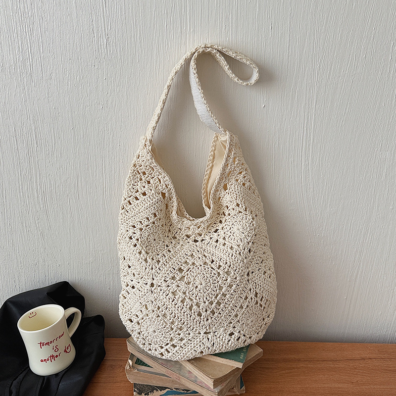 Woven Floral Clutch, picture 2 of 8