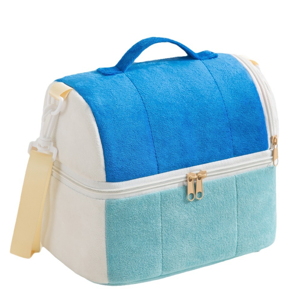Insulated Bag A Portable Single-shoulder Tote For Storing Lunch Boxes