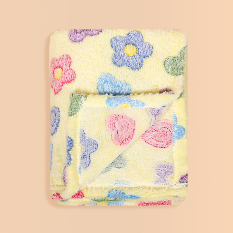 Childrens Flannel Blanket, Thickened Kindergarten Nap Blanket For Babies