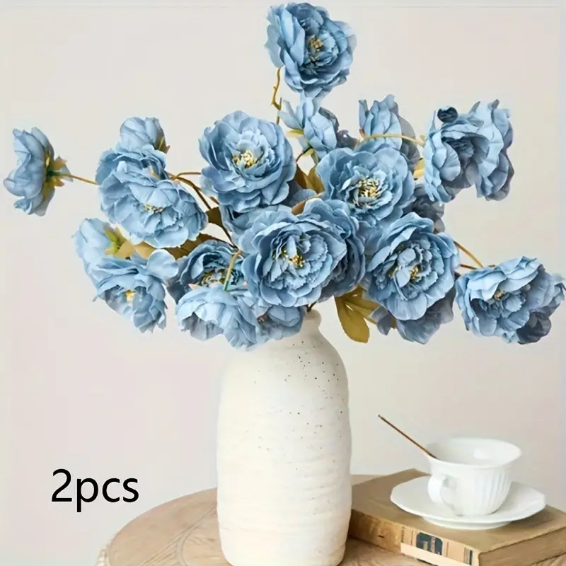 Artificial Flower Single 5-head Peony Home Soft Decoration For Living Room Project Wedding Decoration