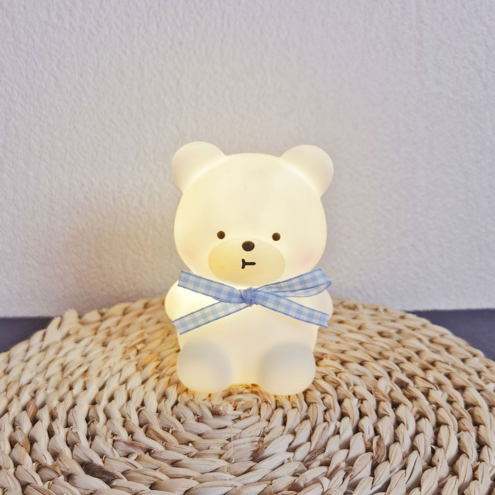 Colorful Bear White