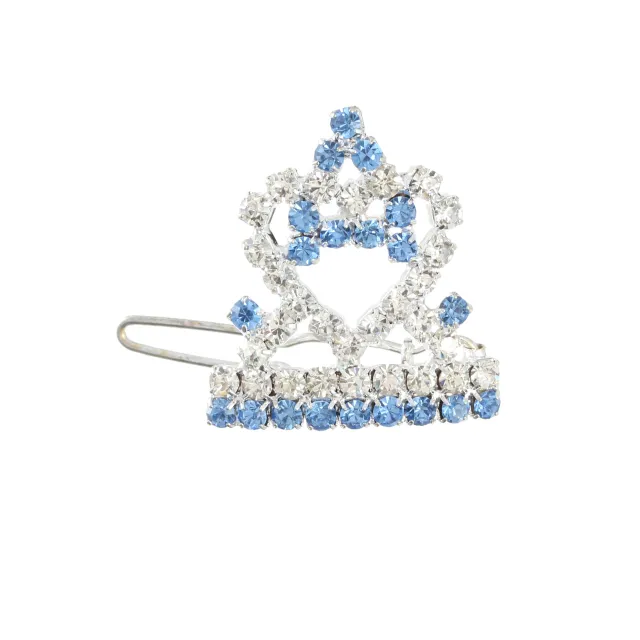 Fashion Crown Dogs And Cats Barrettes Dog Supplies Blue - Shop at LoveMi