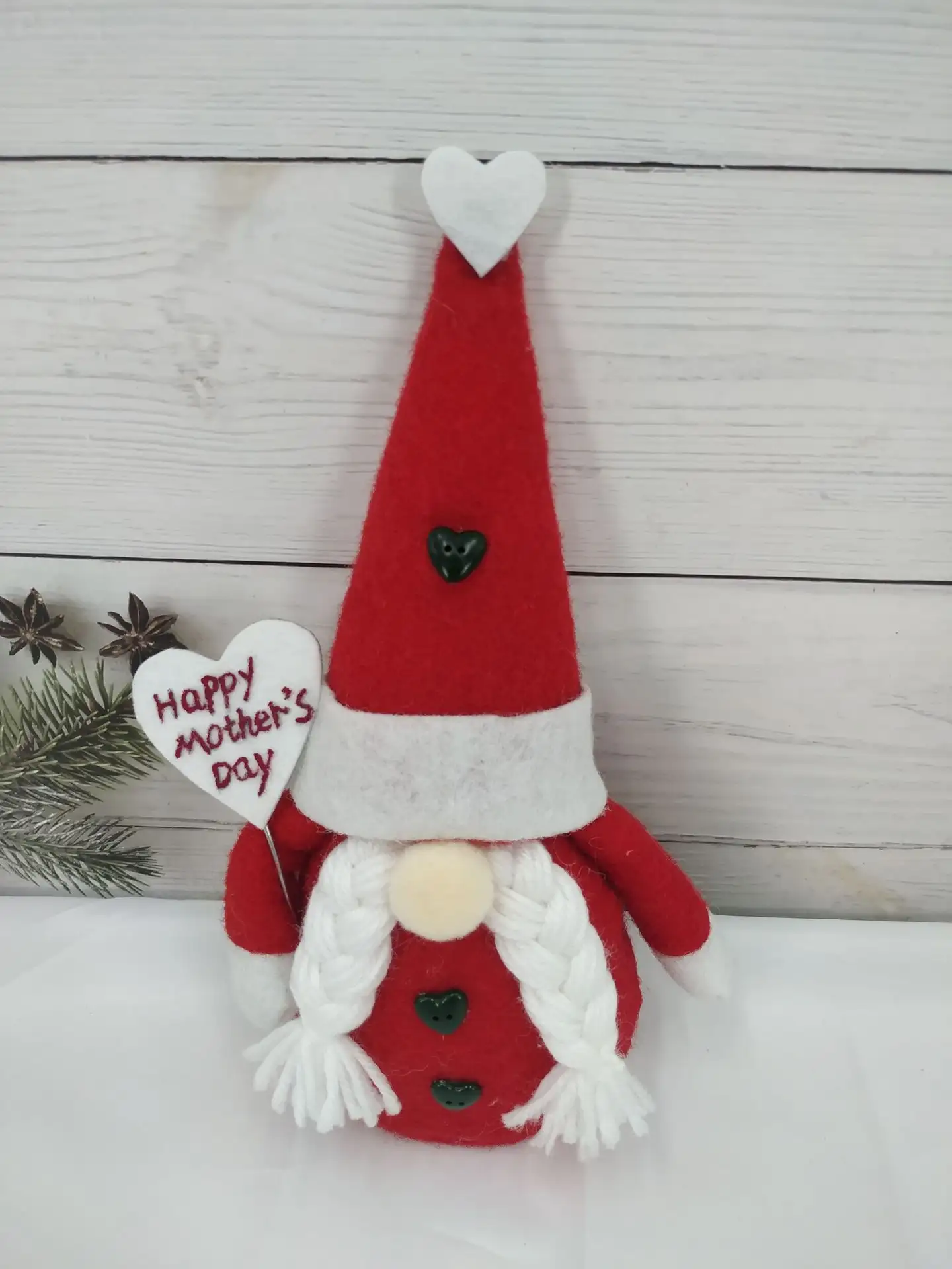 Mother's Day Faceless Dwarf Elf Doll