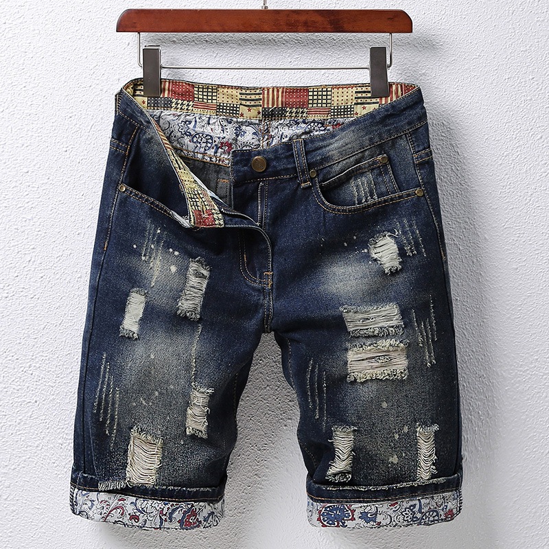 Fashionable Driven Trendy Patchwork Shorts