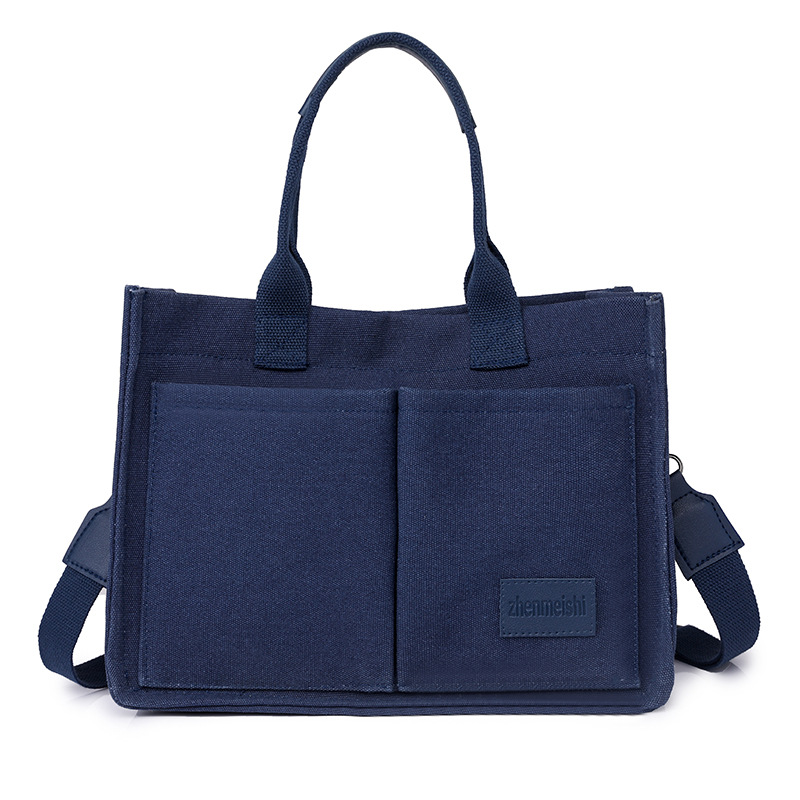 Casual Daily Canvas Tote Shoulder Bags Women Mommy Bag Large Capacity Messenger - Picture 12 of 16