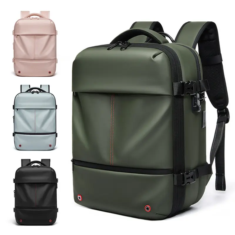 High-Capacity Water-Resistant Expandable Laptop Bag
