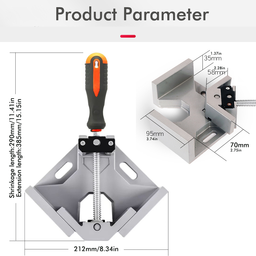 90 Degree Woodworking Right Angle Holder Puller