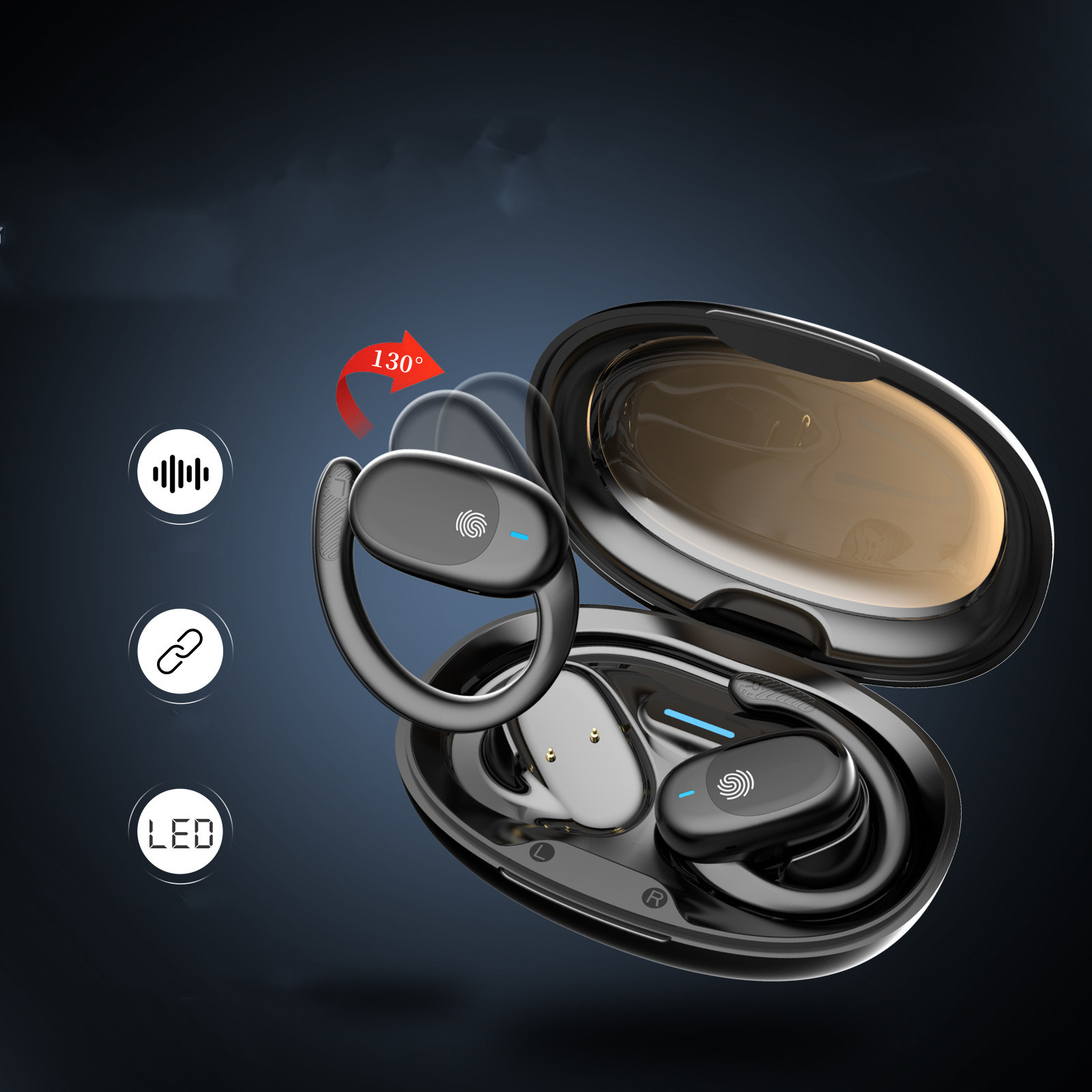 Non In-ear Air Conduction Bluetooth Headset - Image 16