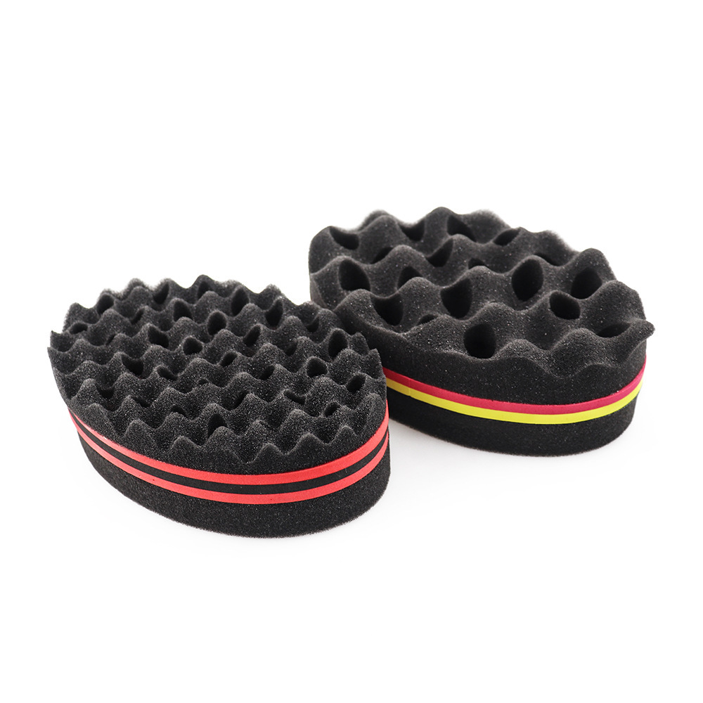 Black Curly Hair Oval Memory Spong Mop