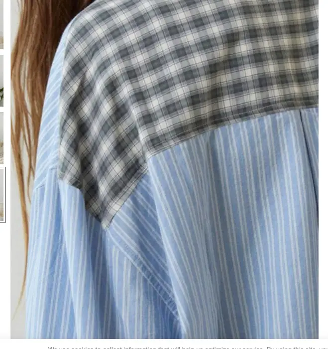 Autumn Women's Clothing Casual Homewear Plaid Shirt Outfit