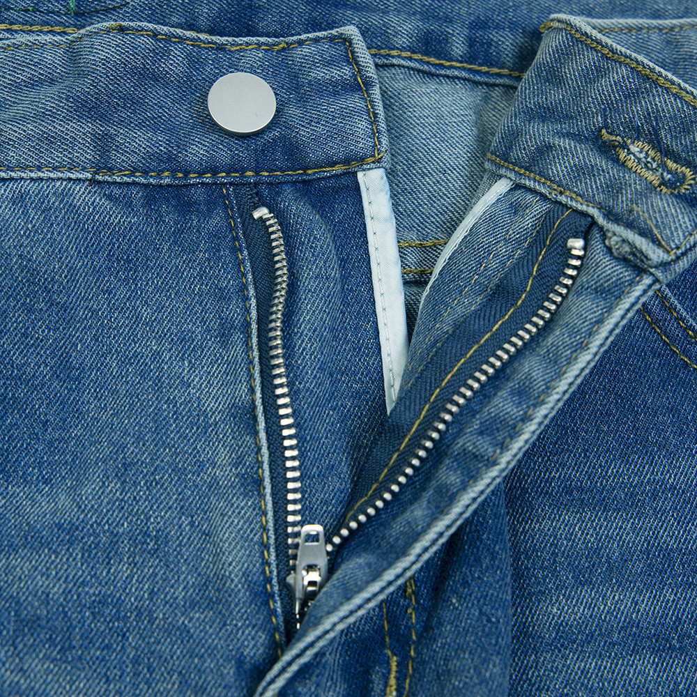 Washed Loose Wide-leg Jeans For Men And Women - Image 19