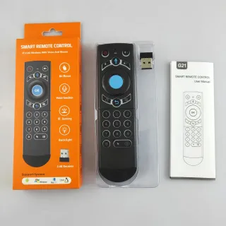 Cross-border Google Intelligent Voice TV Set-top Box Universal Remote Control Wireless Mouse And Keyboard