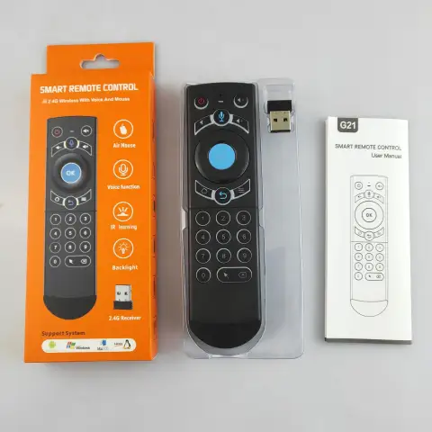 Google Intelligent Voice TV Set-top Box Universal Remote Control