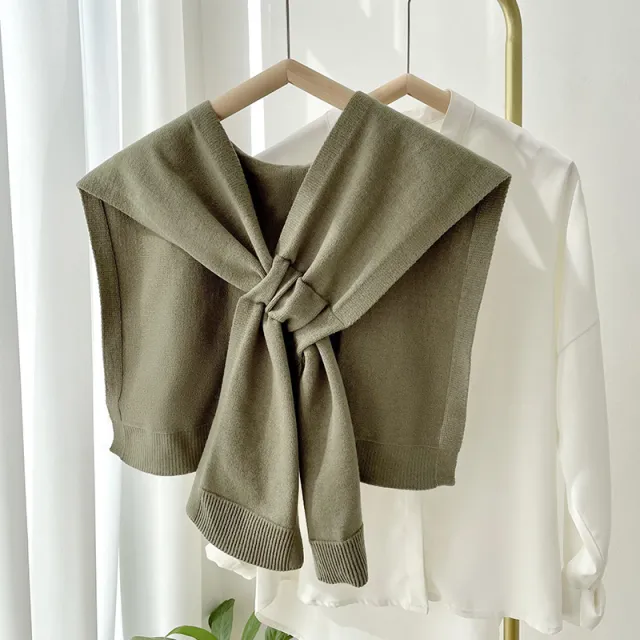 Fashion Shawl All match Solid Color Scarf Khaki - Shop at LoveMi