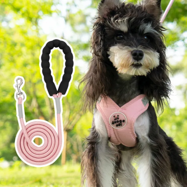 New Pet Vest Hand Holding Rope Pink - Shop at LoveMi