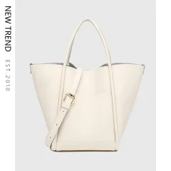 Tote Mother Shoulder Bag Large Capacity - White - View 1